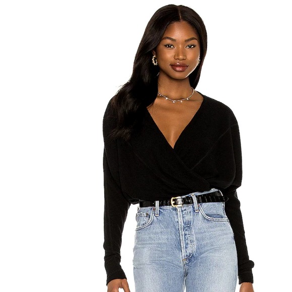 Free People Cozy With You Pullover in Champagne Toast Size Medium - Picture 2 of 5